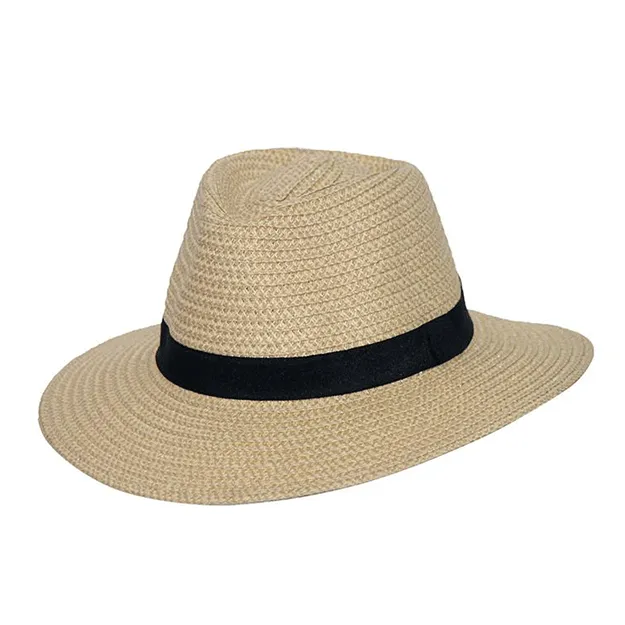 Rigon Unisex Apache Braided Fedora - Folkstone Beige