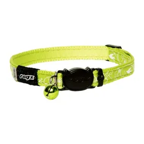 ROGZ SILKCAT COLLAR - S-LIME