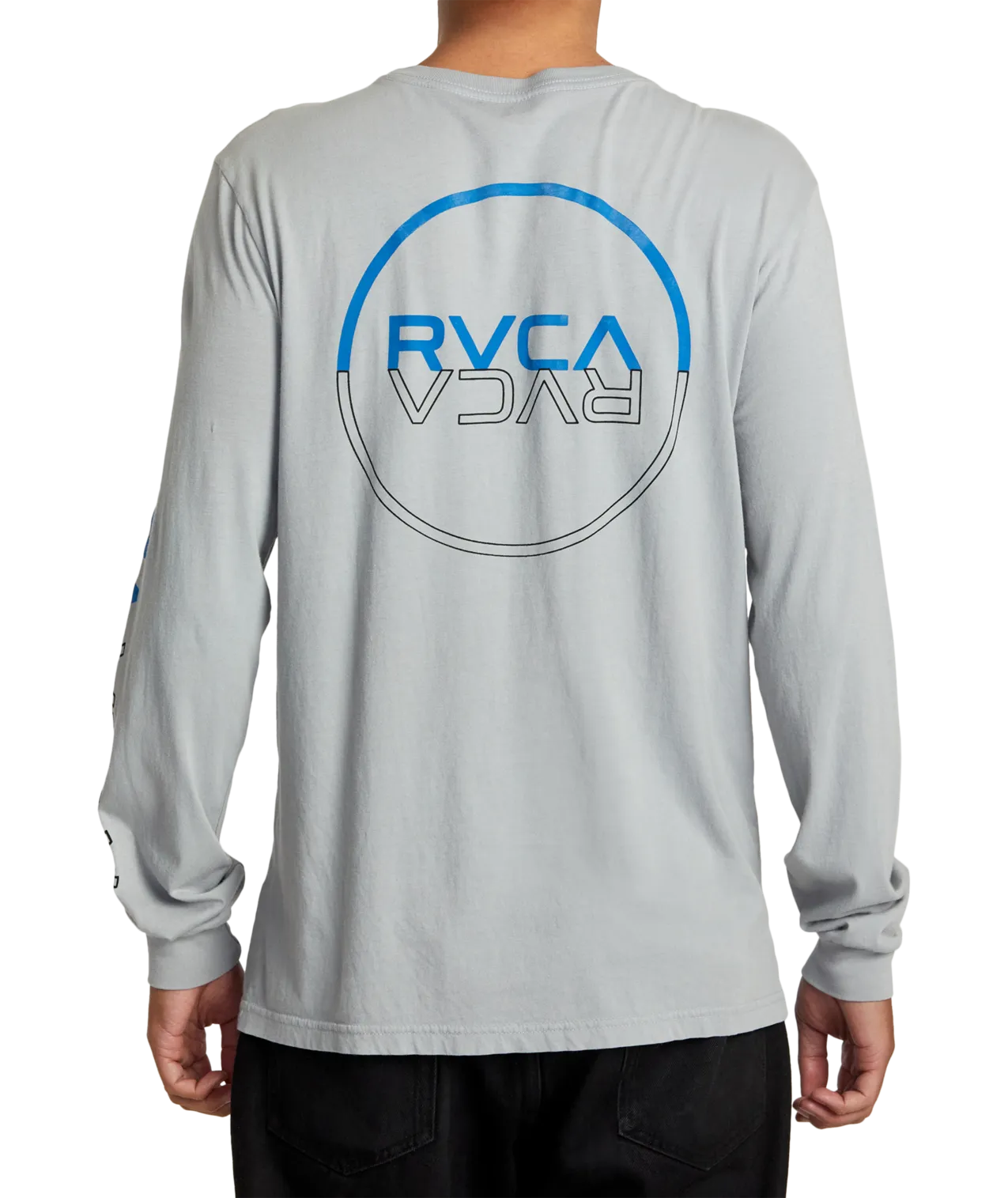 RVCA Halfway L/S Tee-Mirage