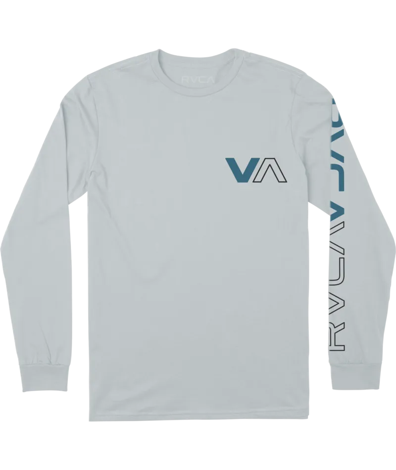 RVCA Halfway L/S Tee-Mirage