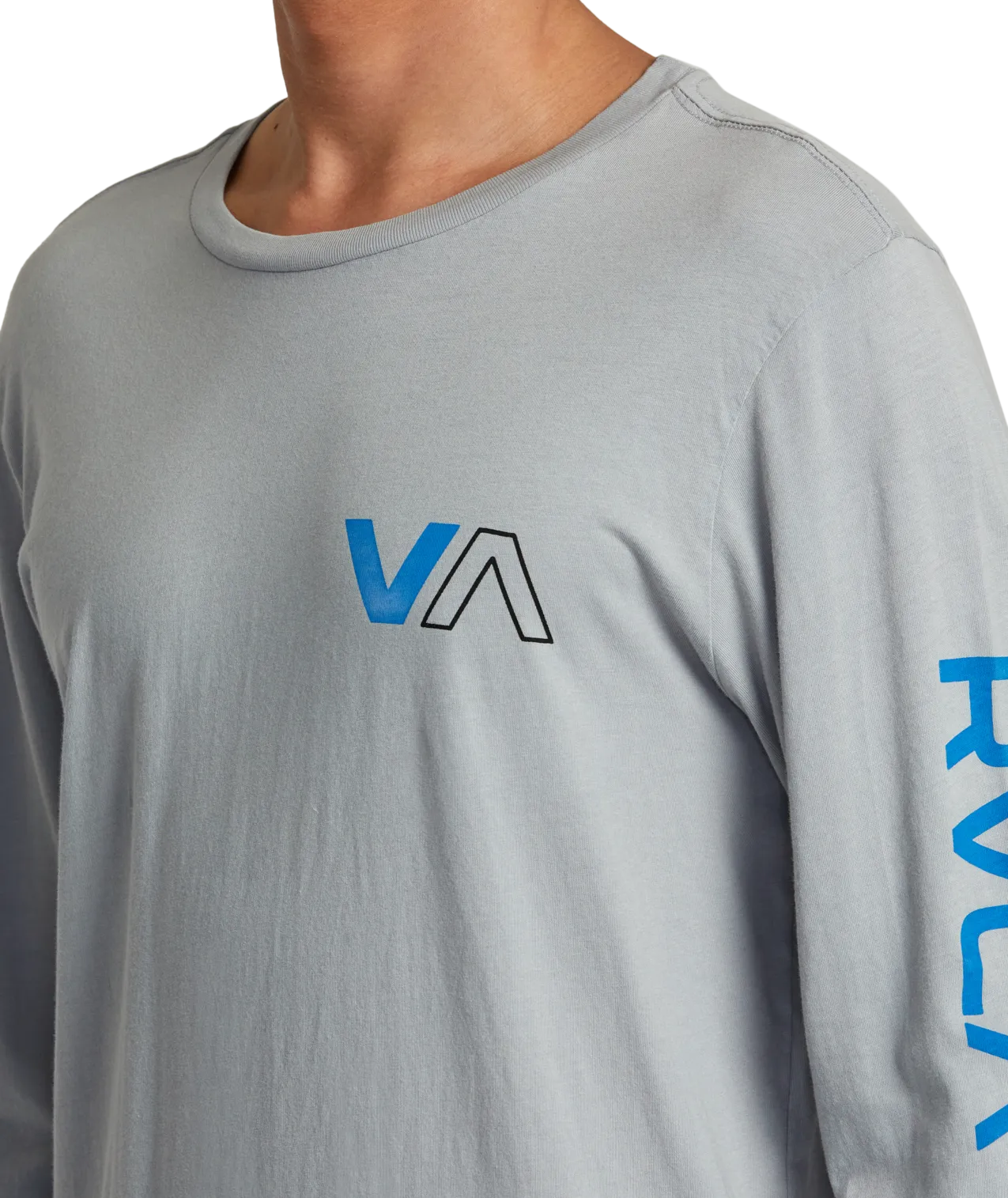 RVCA Halfway L/S Tee-Mirage