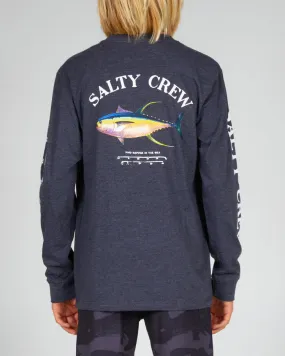 Salty Crew Ahi Mount Boys L/S Tee