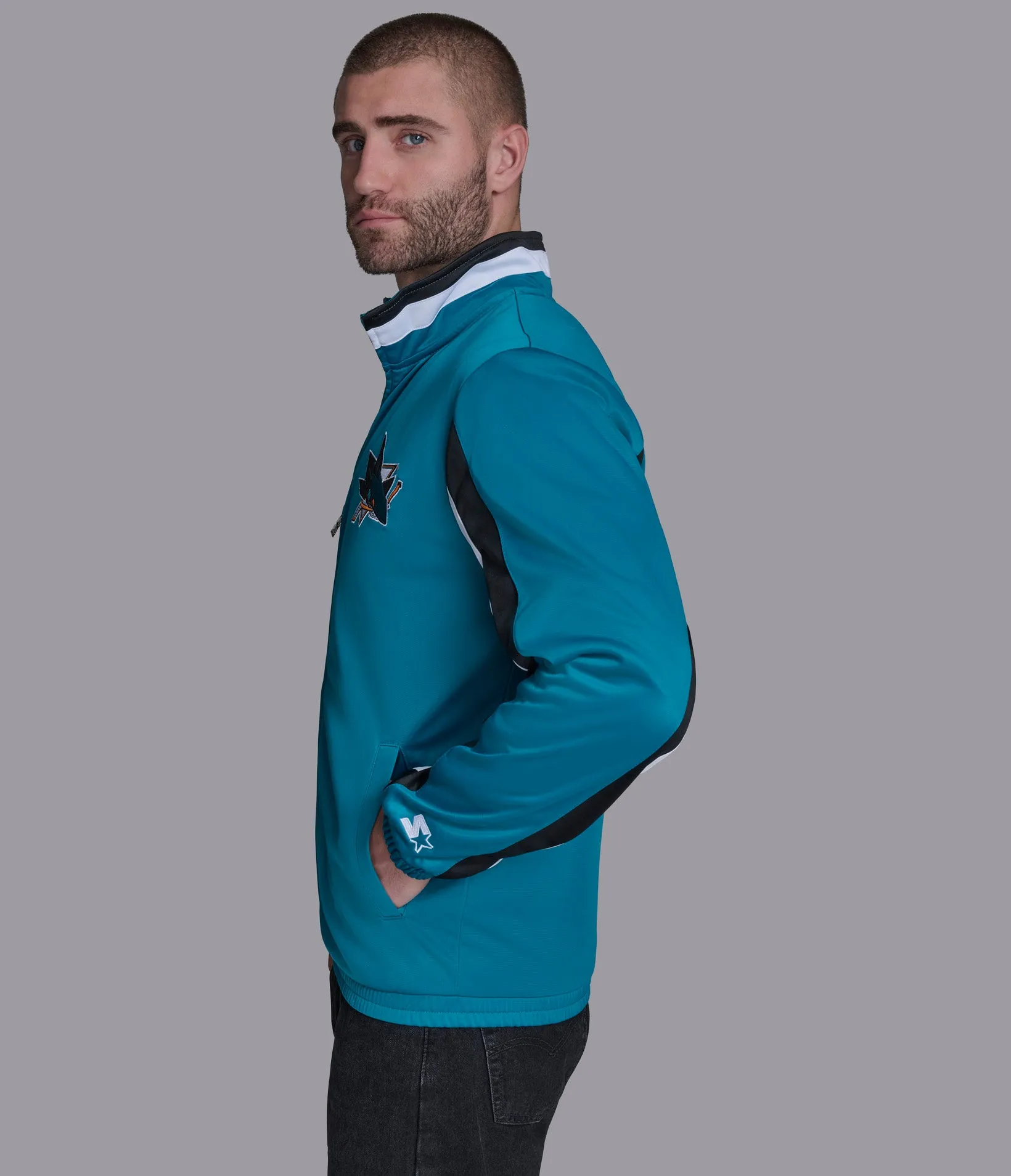 San Jose Sharks Replay Track Jacket