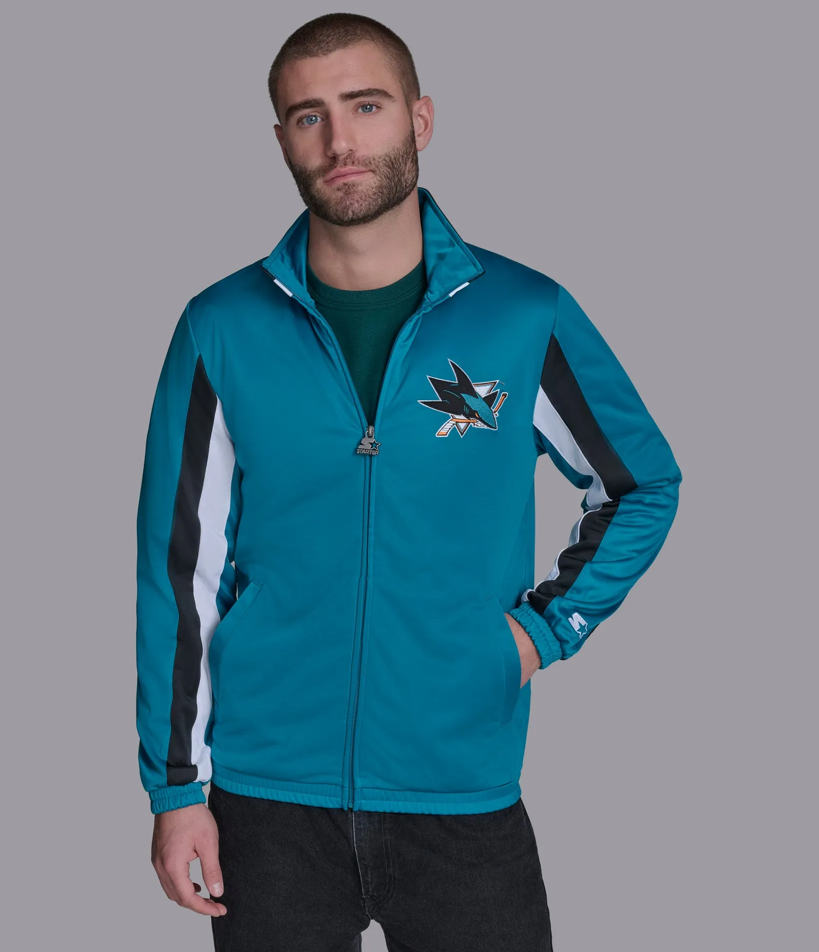 San Jose Sharks Replay Track Jacket