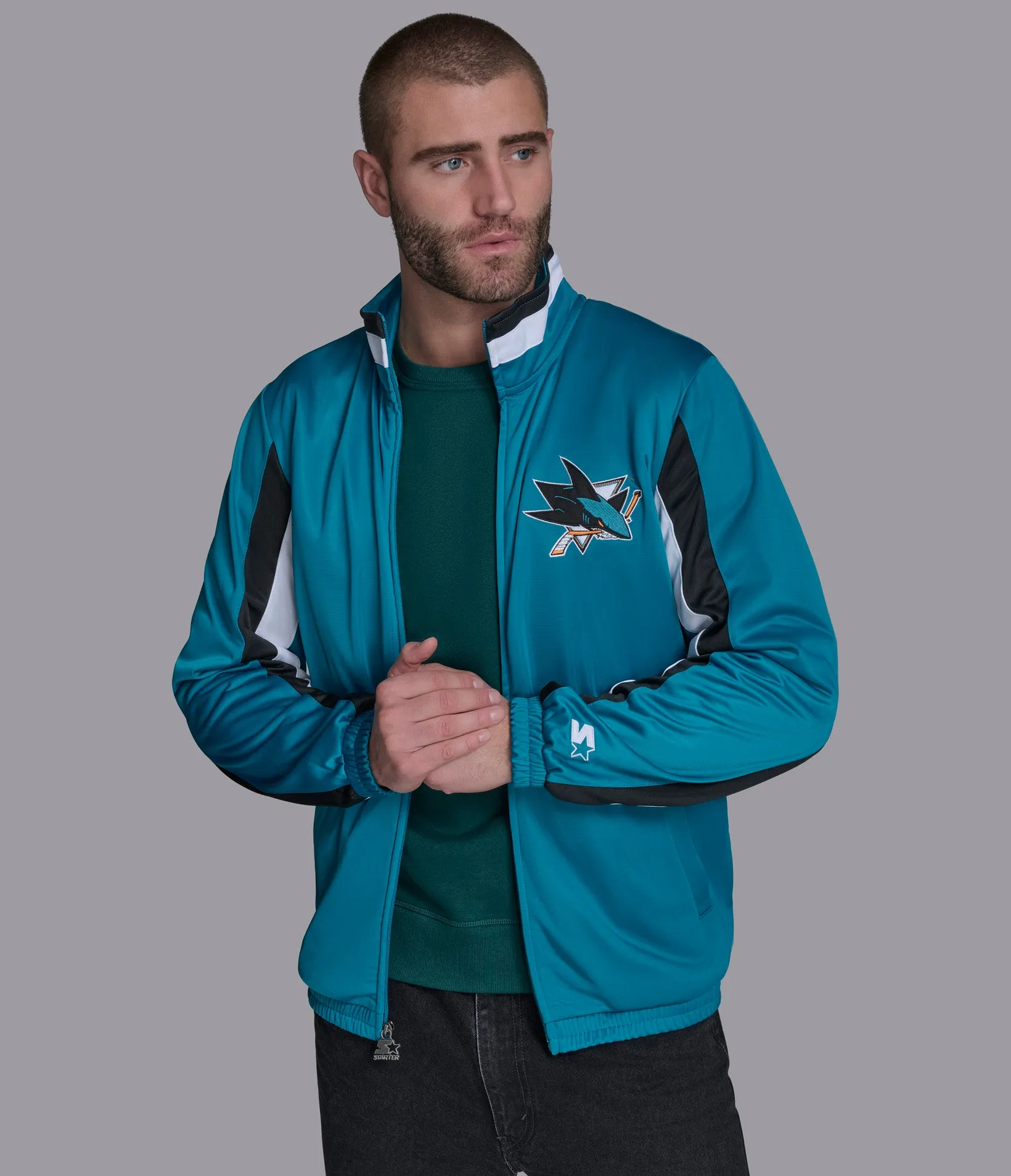 San Jose Sharks Replay Track Jacket