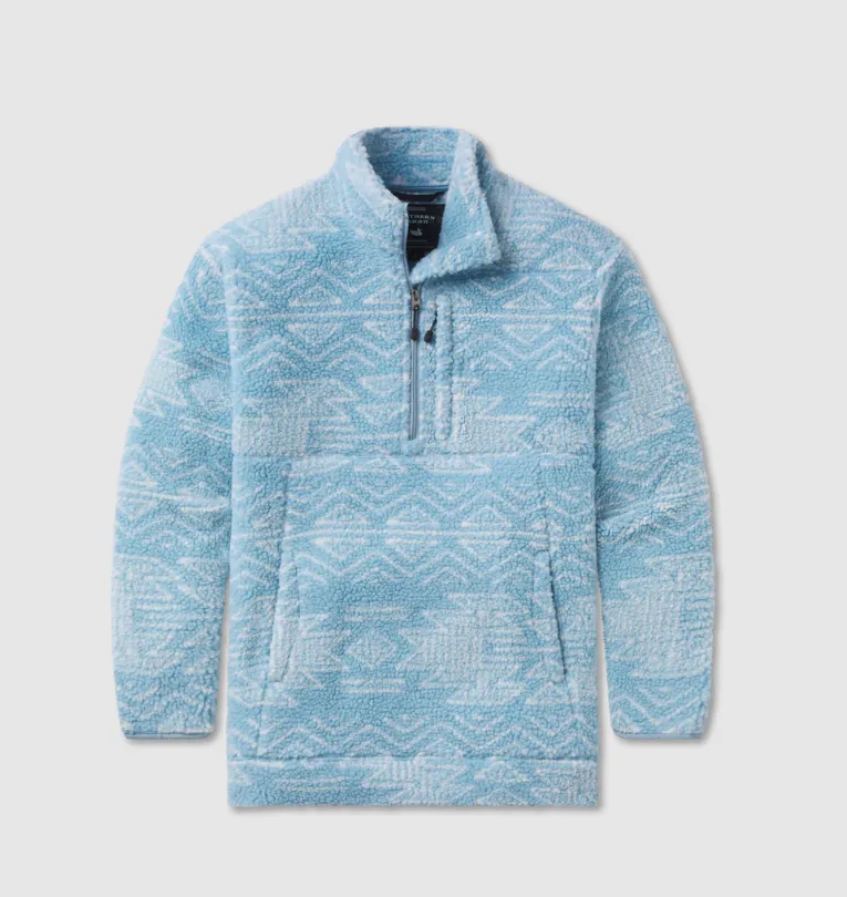 Sedona Dots Marsupial Pullover Washed Slate