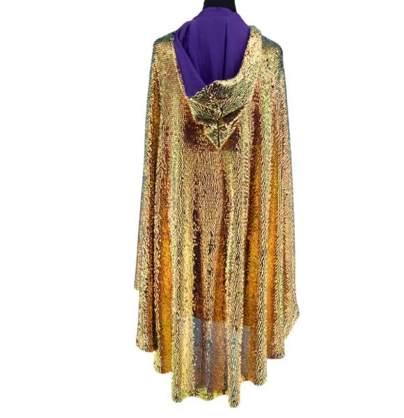 Sequence Cape/Wrap - Gold - One Size