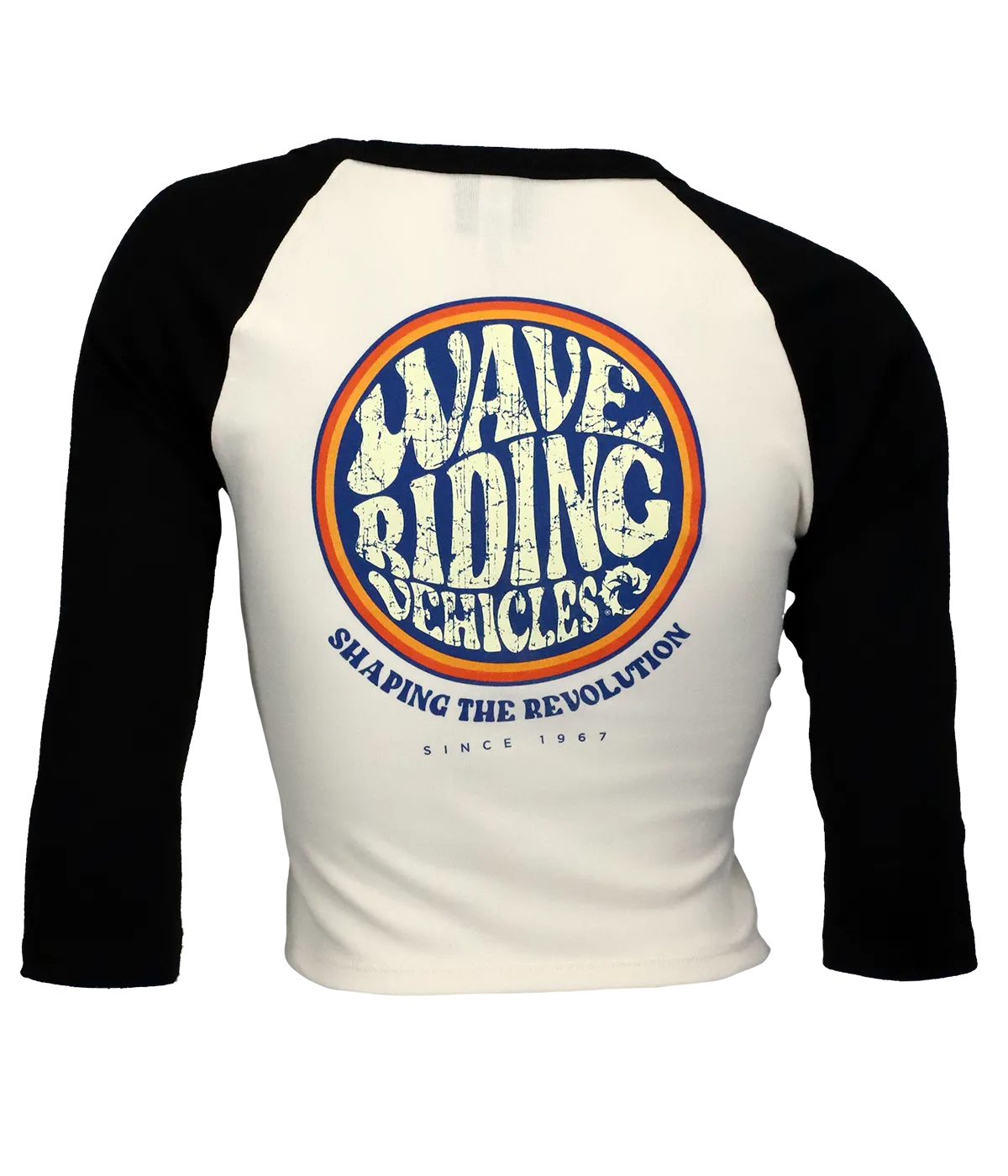 Shaping the Revolution Ladies Raglan Crop T-Shirt