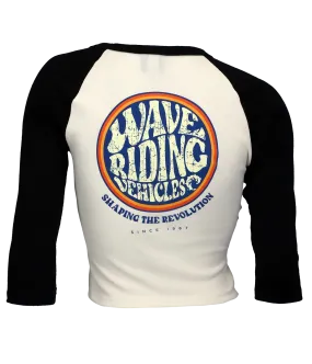 Shaping the Revolution Ladies Raglan Crop T-Shirt