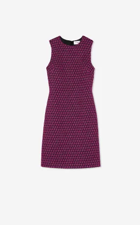 Sleeveless Tweed Knit Dress