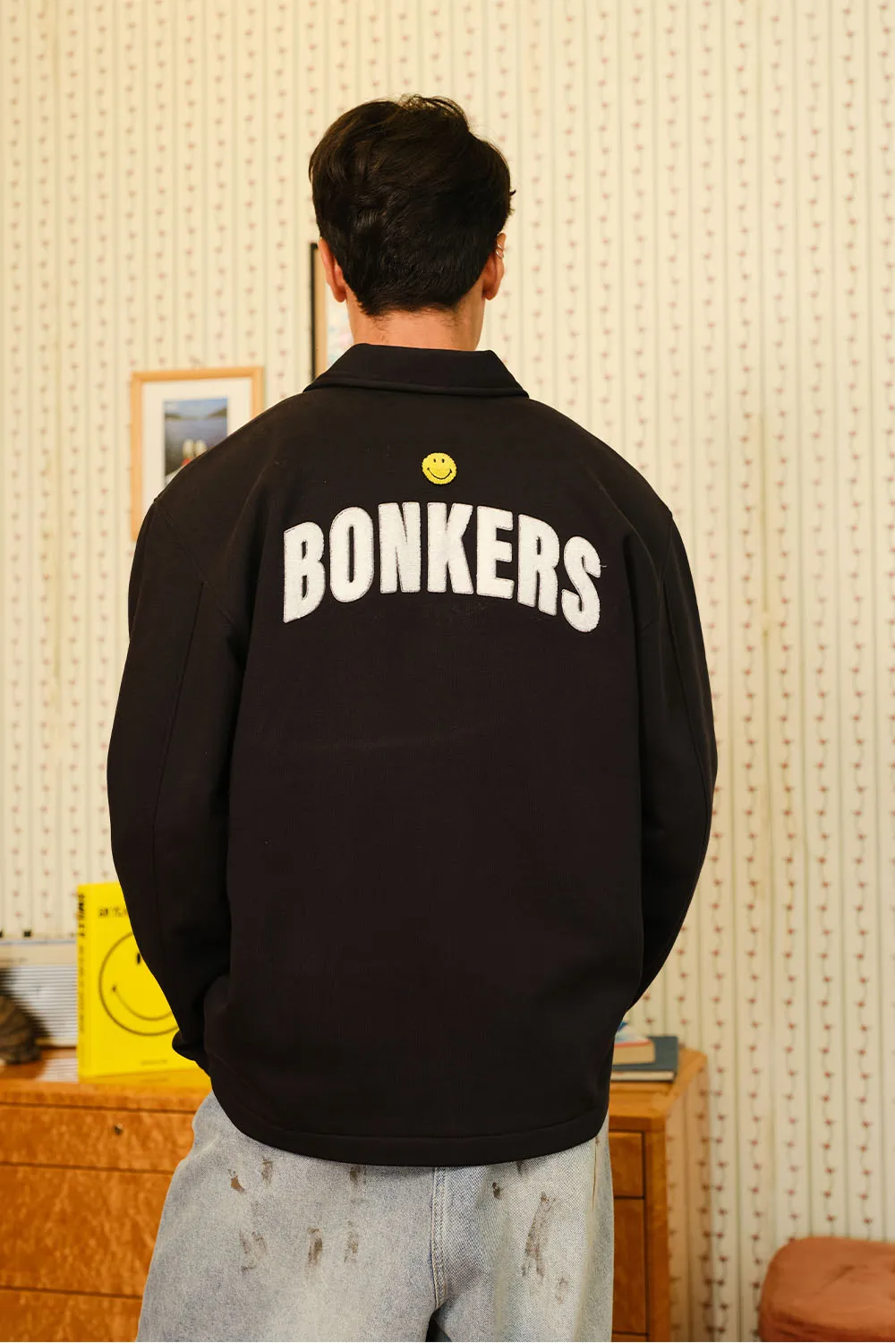 Smiley Originals X Bonkers Collared Shacket