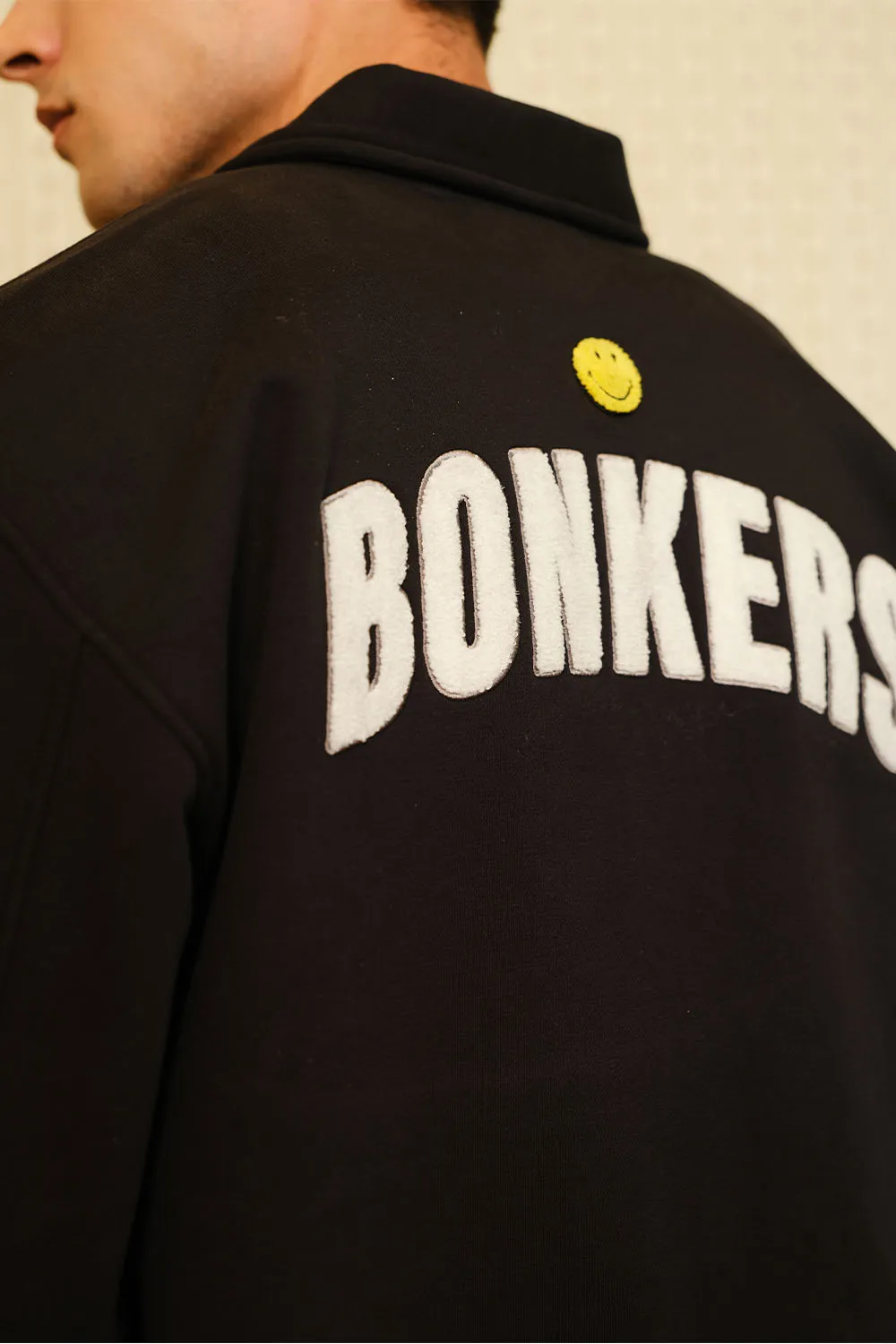 Smiley Originals X Bonkers Collared Shacket