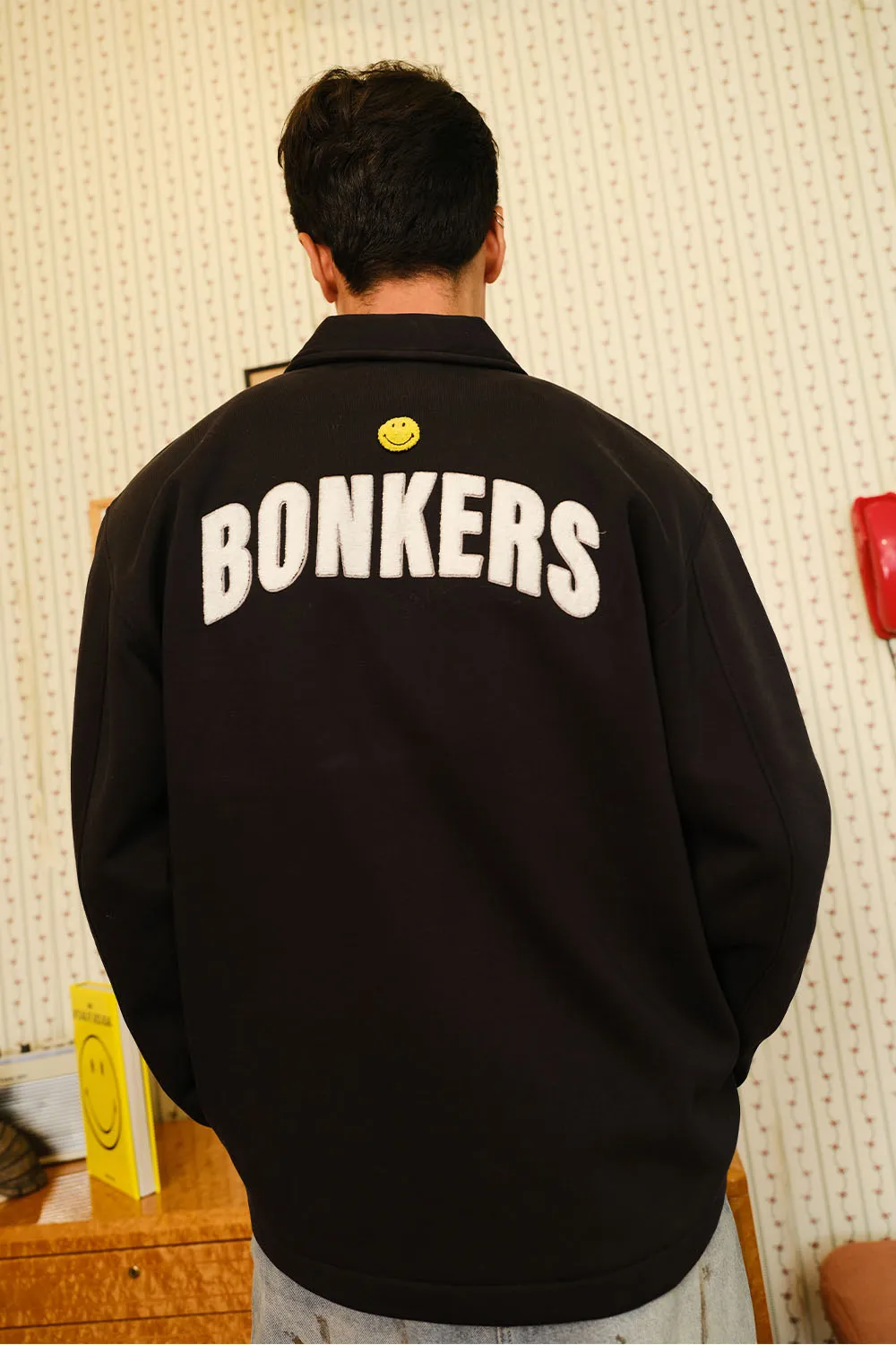 Smiley Originals X Bonkers Collared Shacket