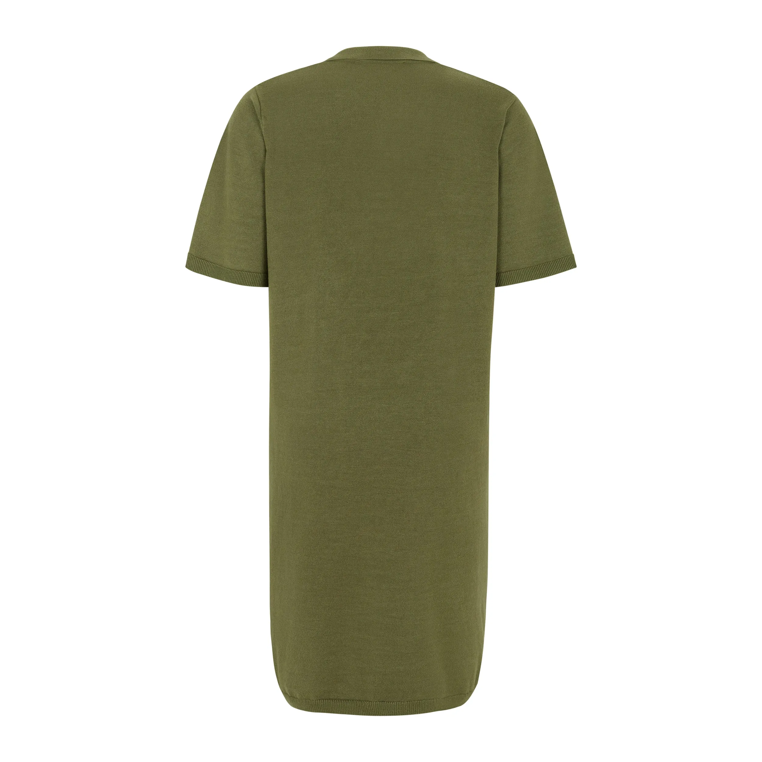 SRLea SS Polo Knit Dress - Martini Olive