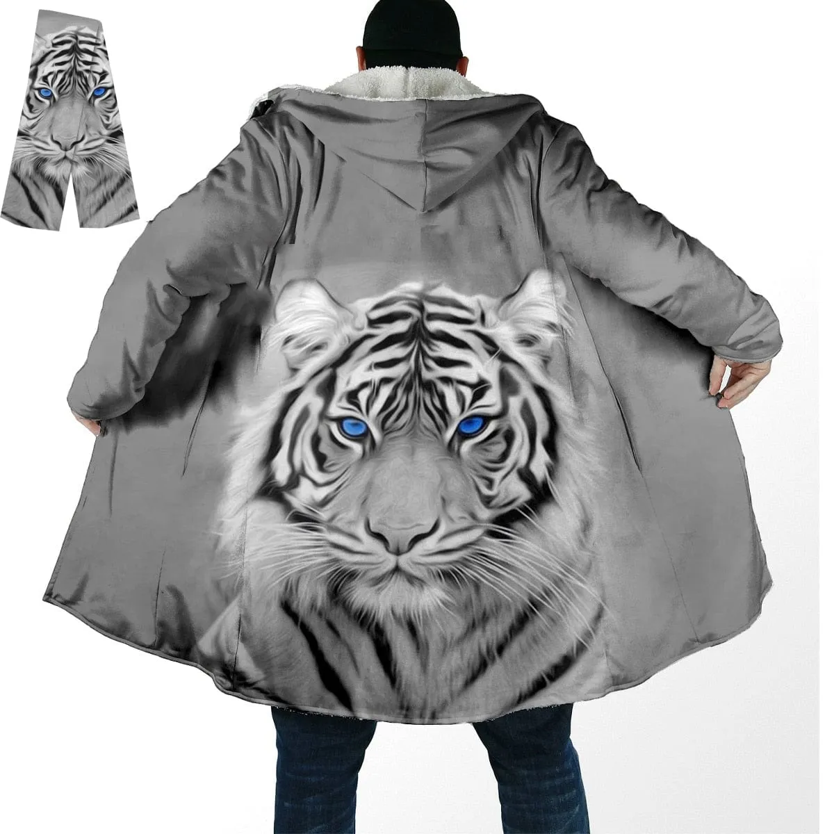 StealthTiger 3D Windproof Hooded Winter Overcoat Fleece (Limited Edition)