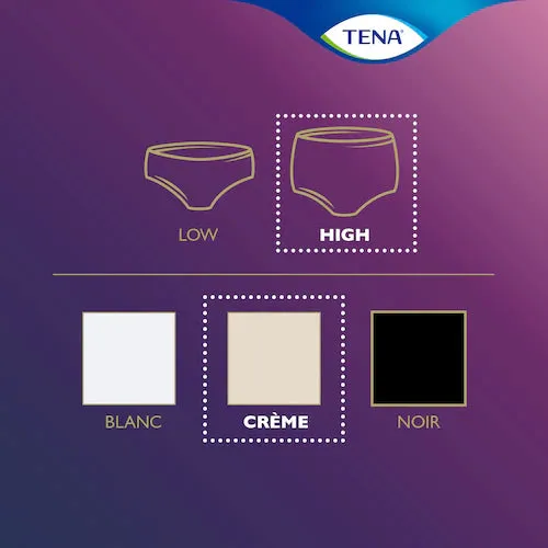 TENA Lady Pants Plus High Waist Crème Large (8 Units)