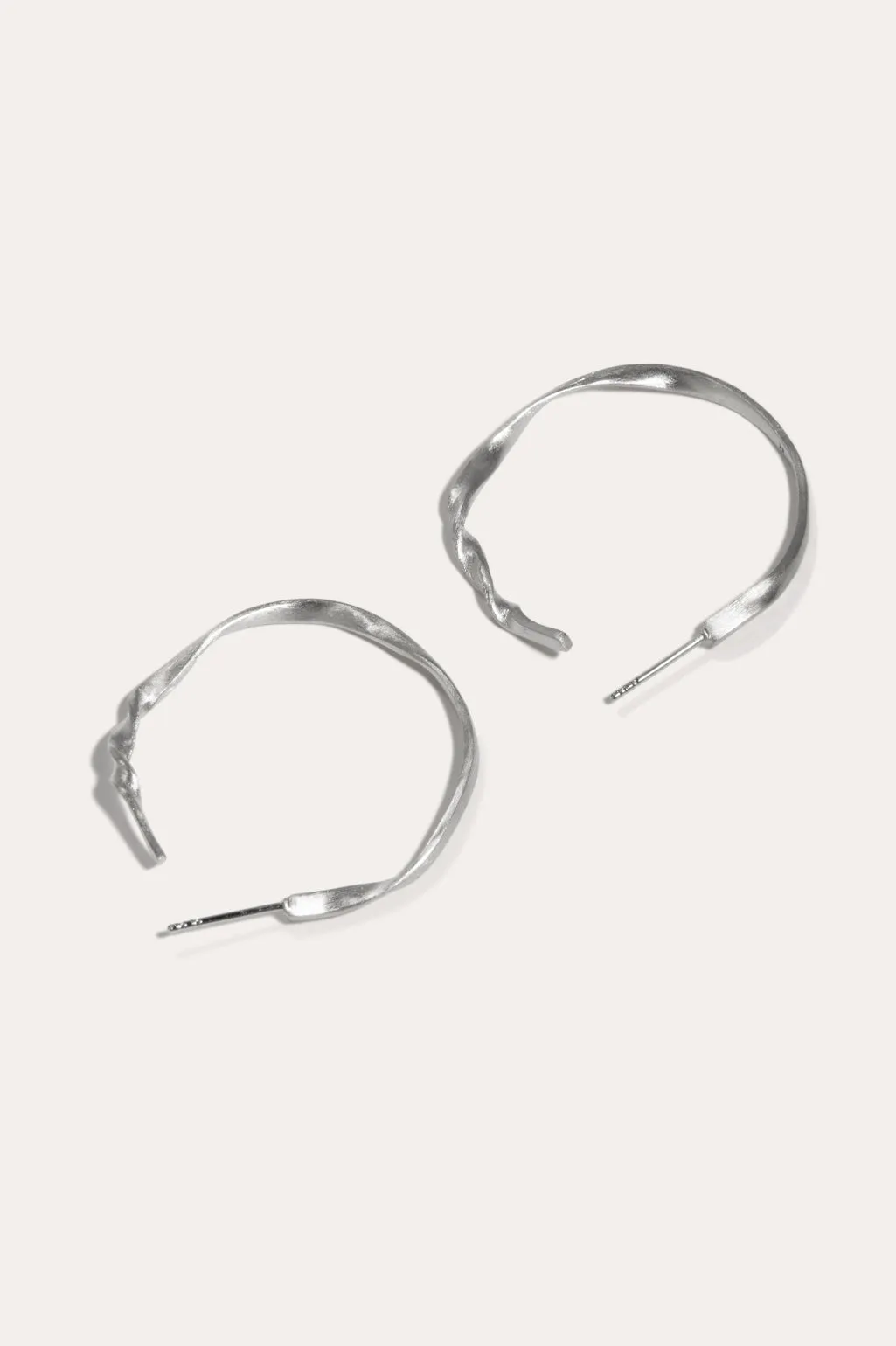 The Tenderest Thing - Recycled Silver Earrings