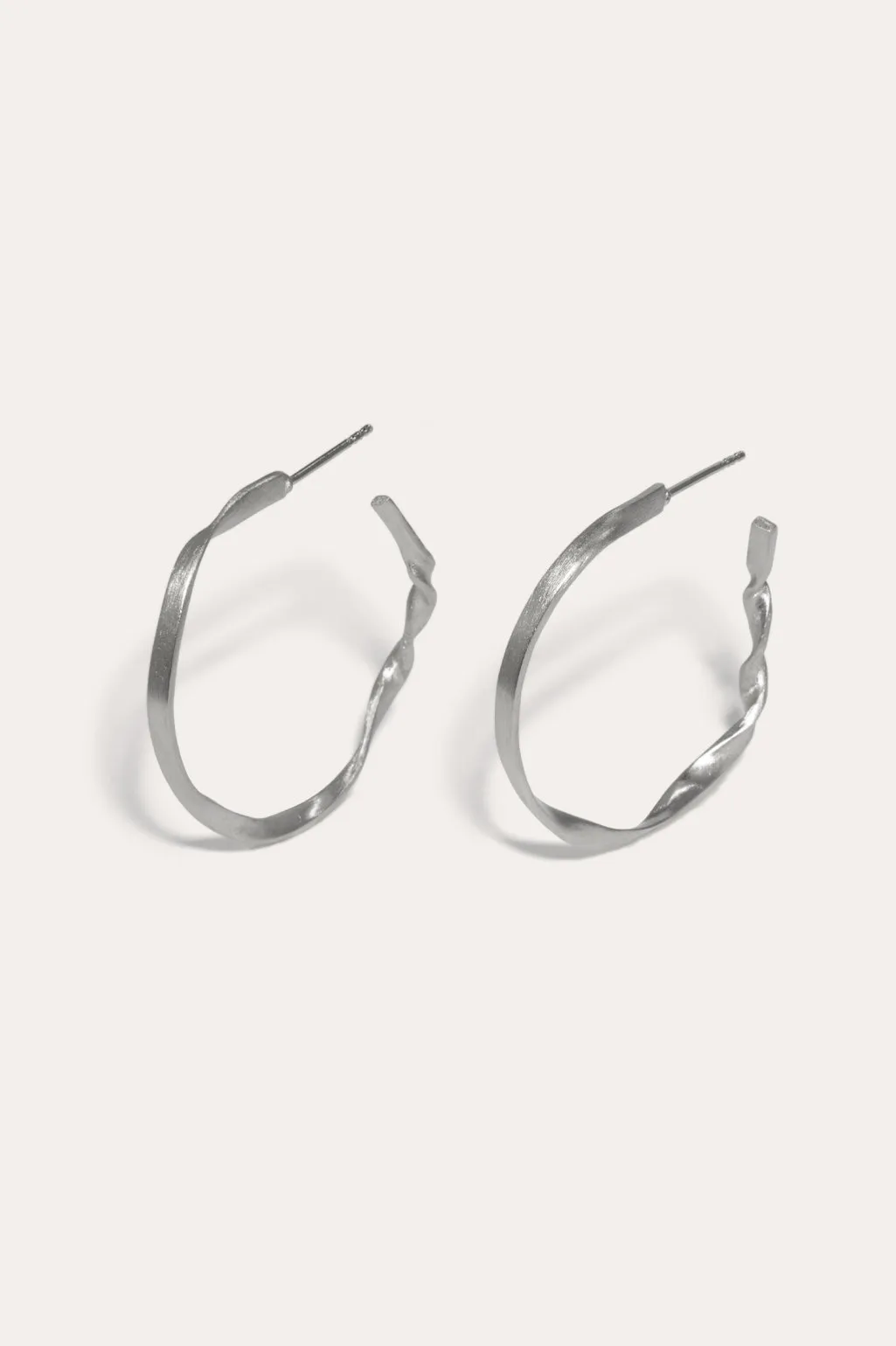 The Tenderest Thing - Recycled Silver Earrings