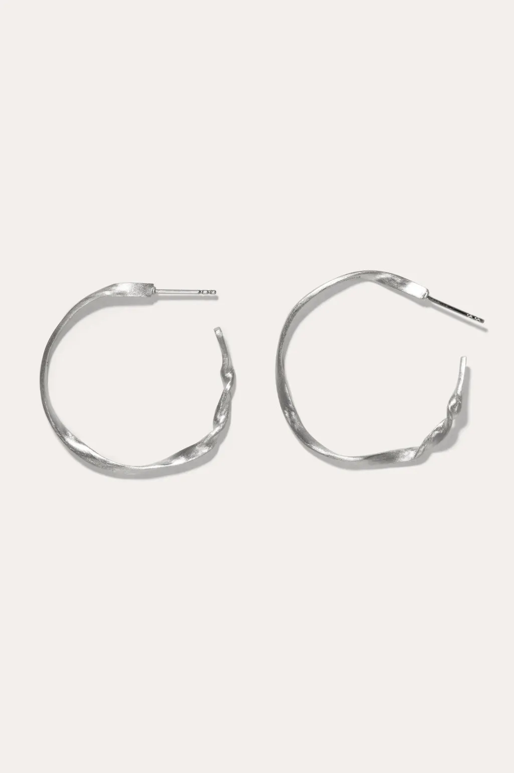 The Tenderest Thing - Recycled Silver Earrings