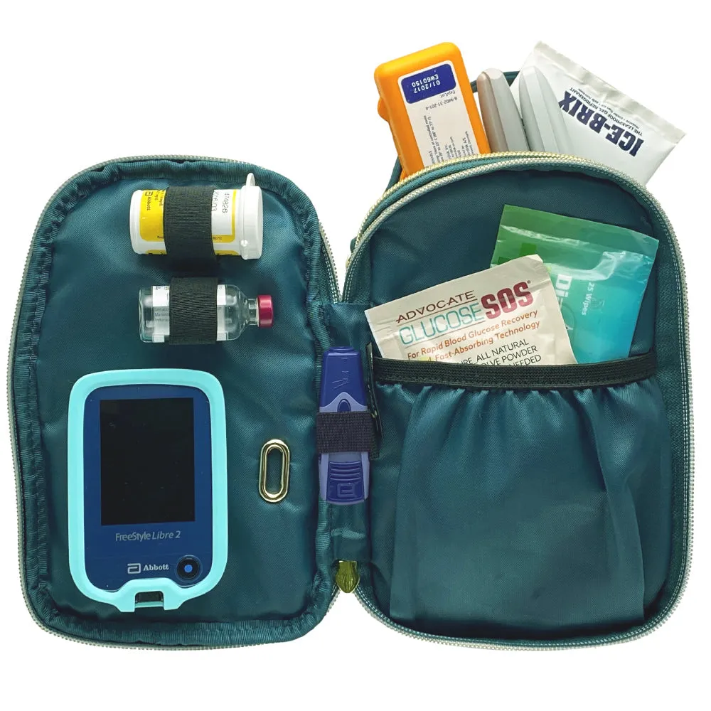 Triple Zip Diabetes Bag XL (Other Colours Available)