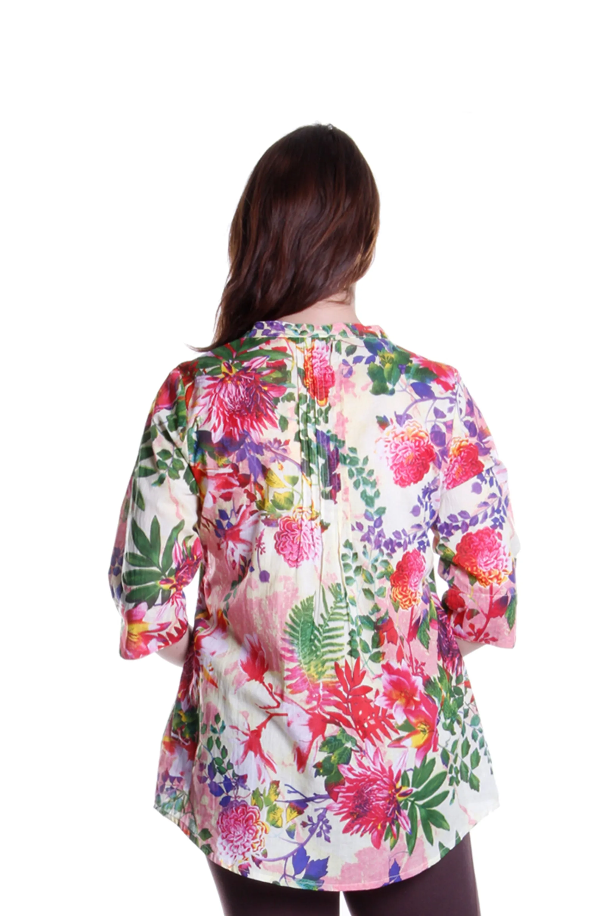 Tropical Garden Release Print Tunic