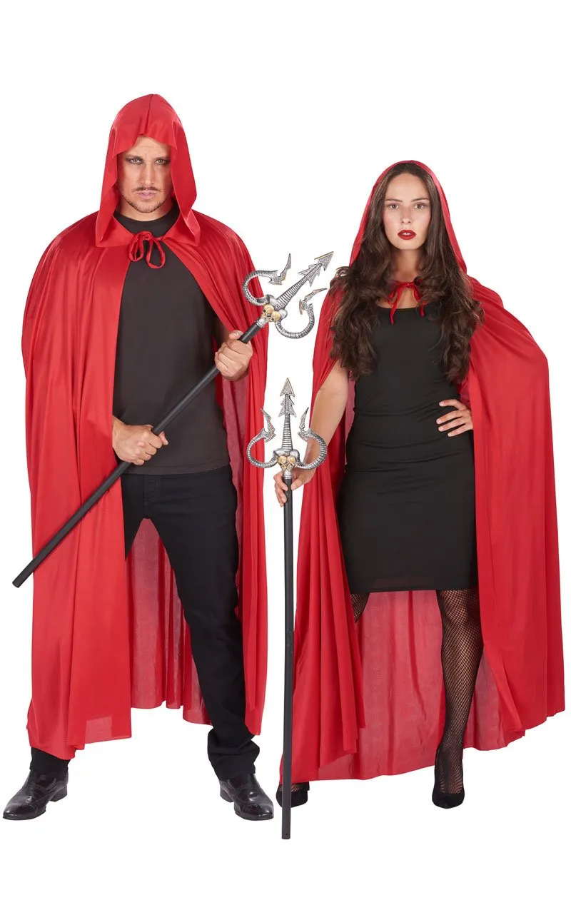 Unisex Red Cape Costume