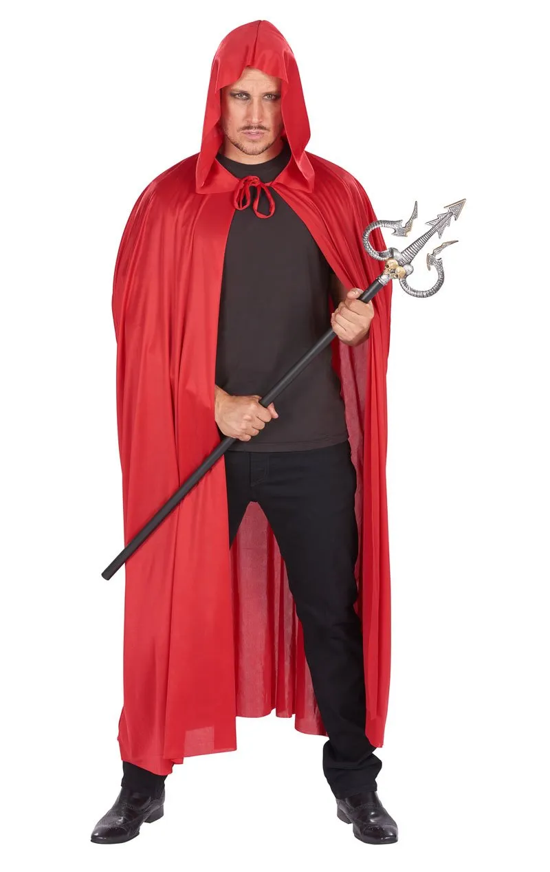 Unisex Red Cape Costume