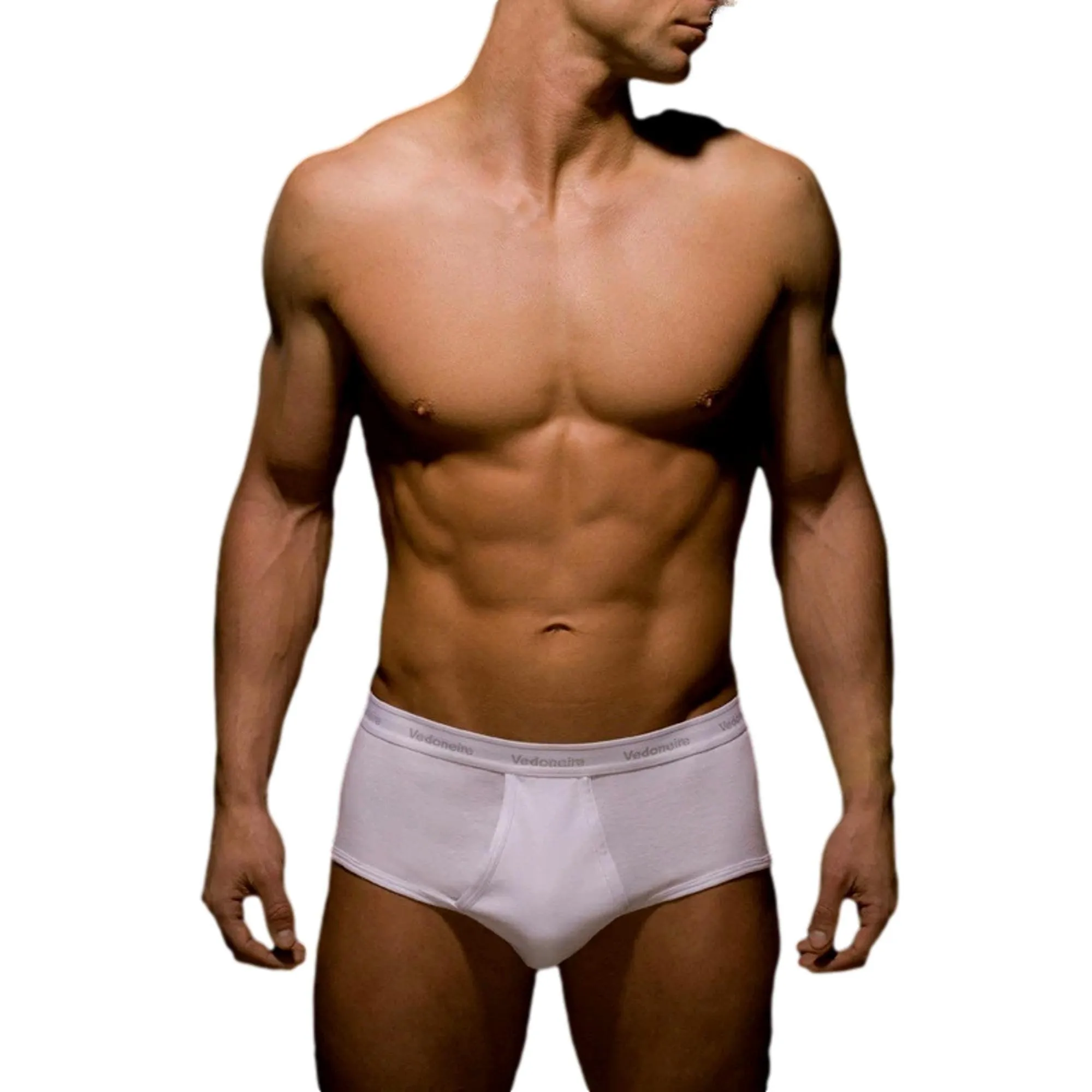 Vedoneire Classic Fly Front Briefs 2 Pack - Blue