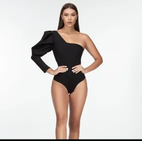 Voluminous Puff Sleeve Body Suit by Adriana Contreras