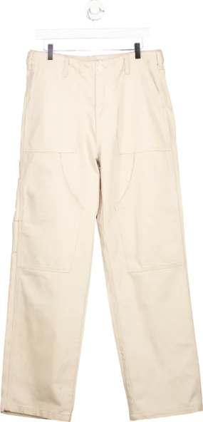 William Giles Beige Chino Trousers UK 34W