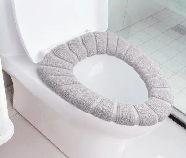 Winter Comfortable Soft Toilet Seat Mat Cover Pad Cushion Plush