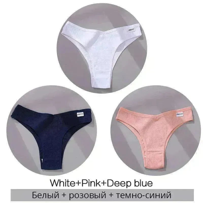 Women Cotton Underwear Women Thong Charming Underwear