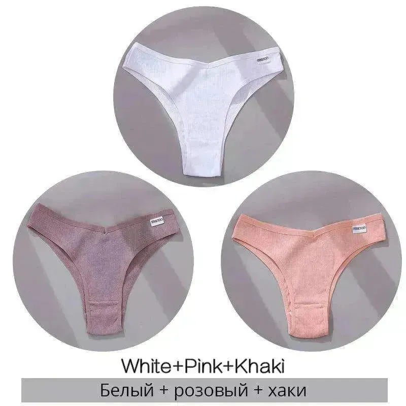 Women Cotton Underwear Women Thong Charming Underwear