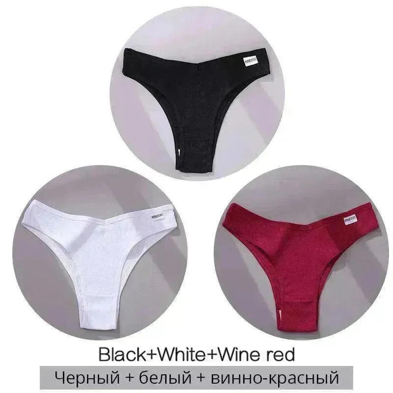 Women Cotton Underwear Women Thong Charming Underwear