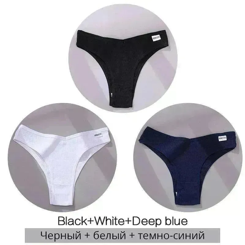 Women Cotton Underwear Women Thong Charming Underwear