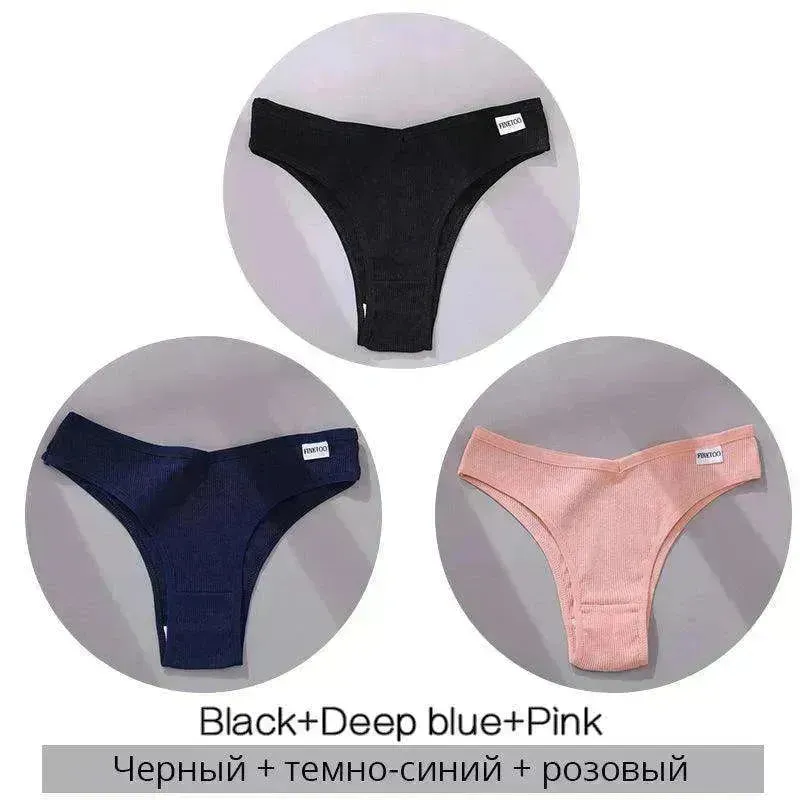 Women Cotton Underwear Women Thong Charming Underwear