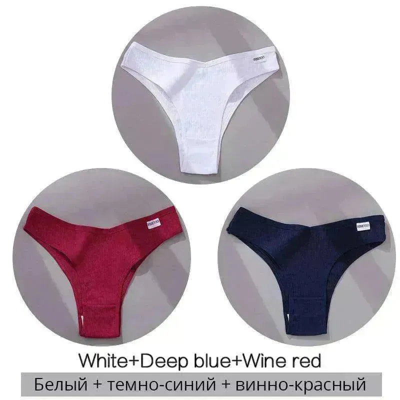 Women Cotton Underwear Women Thong Charming Underwear