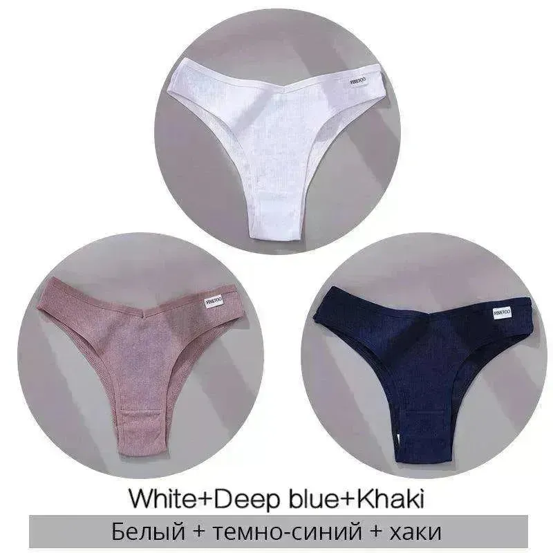 Women Cotton Underwear Women Thong Charming Underwear