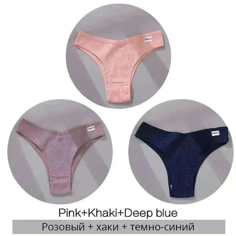 Women Cotton Underwear Women Thong Charming Underwear