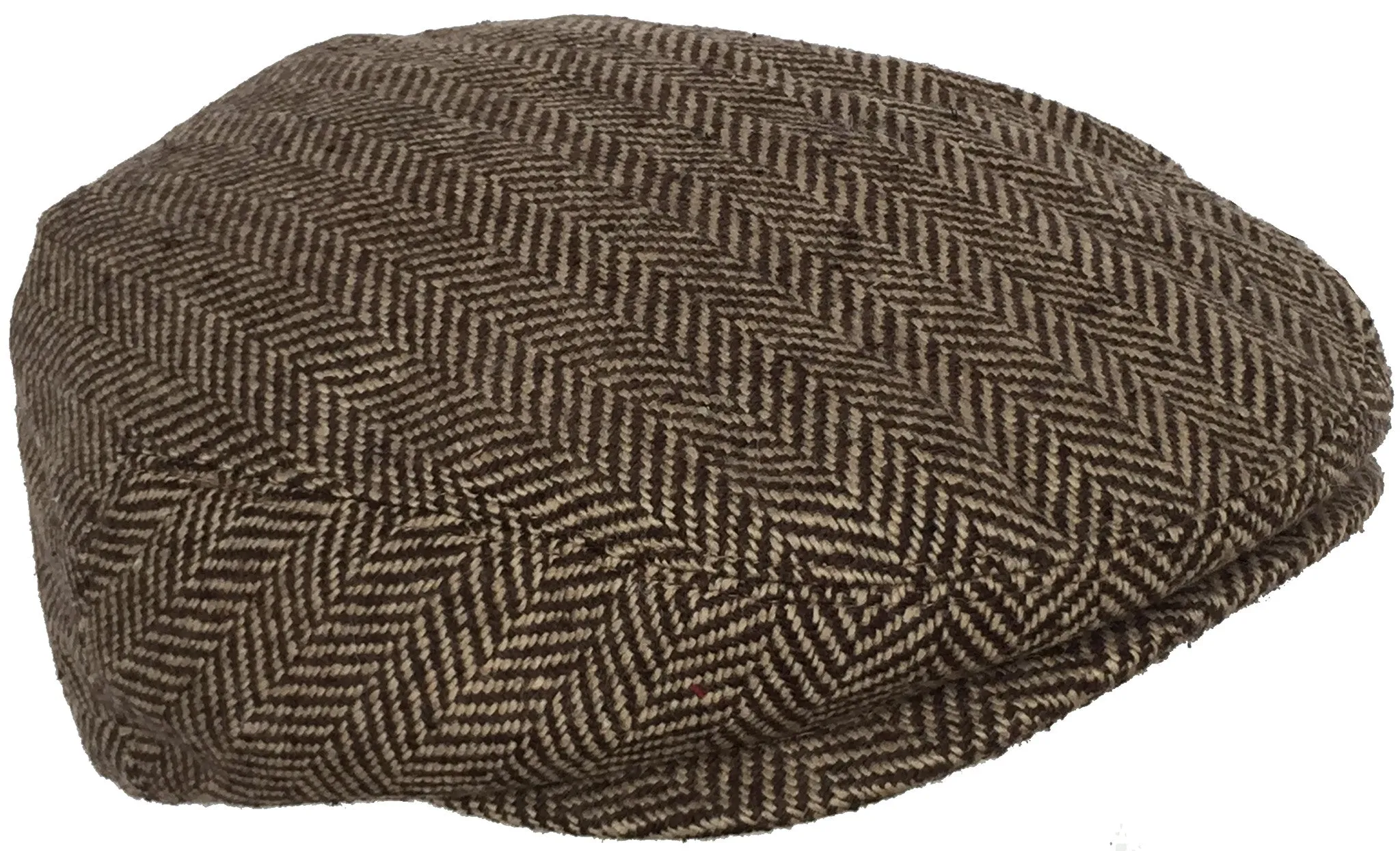 Wool Blend Herringbone Winter Ivy Newsboy Cap