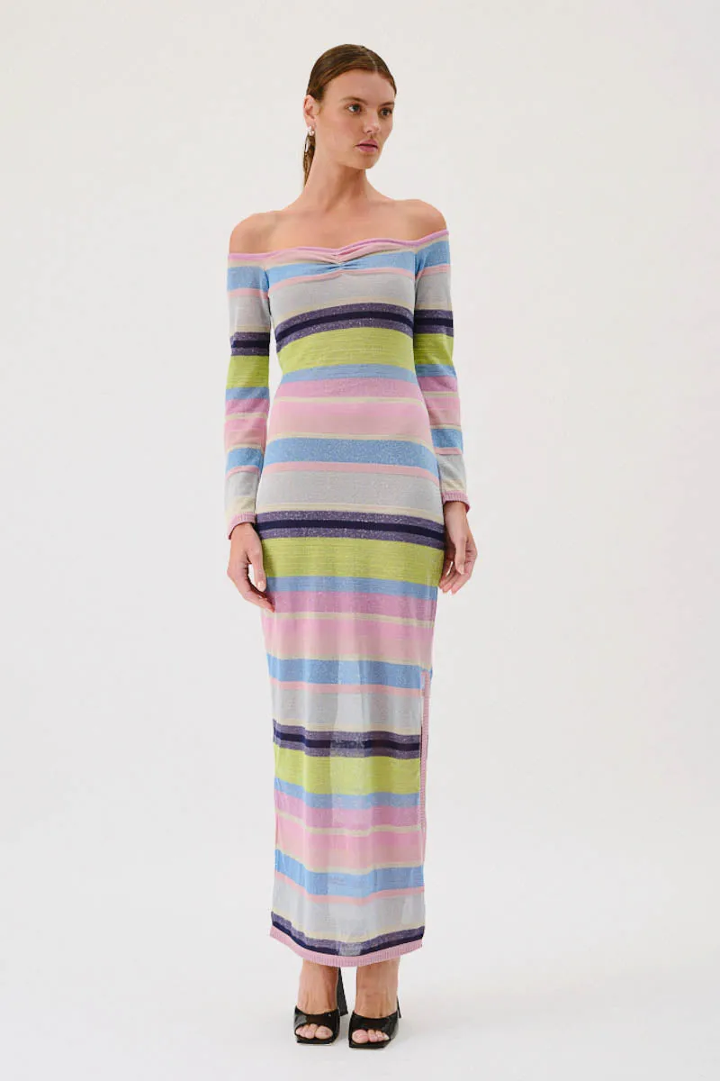 Zephyr Off Shoulder Maxi Dress